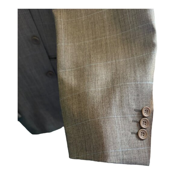 Fazzi Suit Set – 40R Jacket / 34W Pants (Classic Check Pattern) - Picture 6 of 6